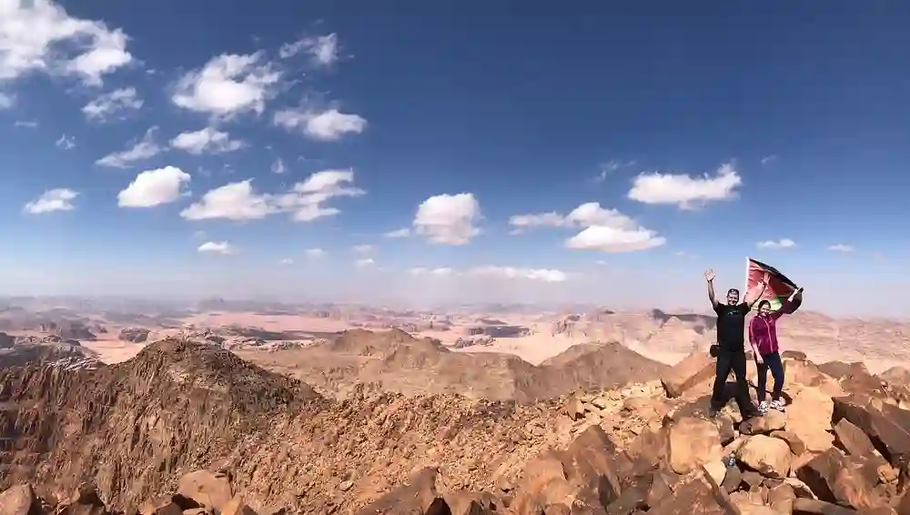 View from Jabal Um Ad Dami