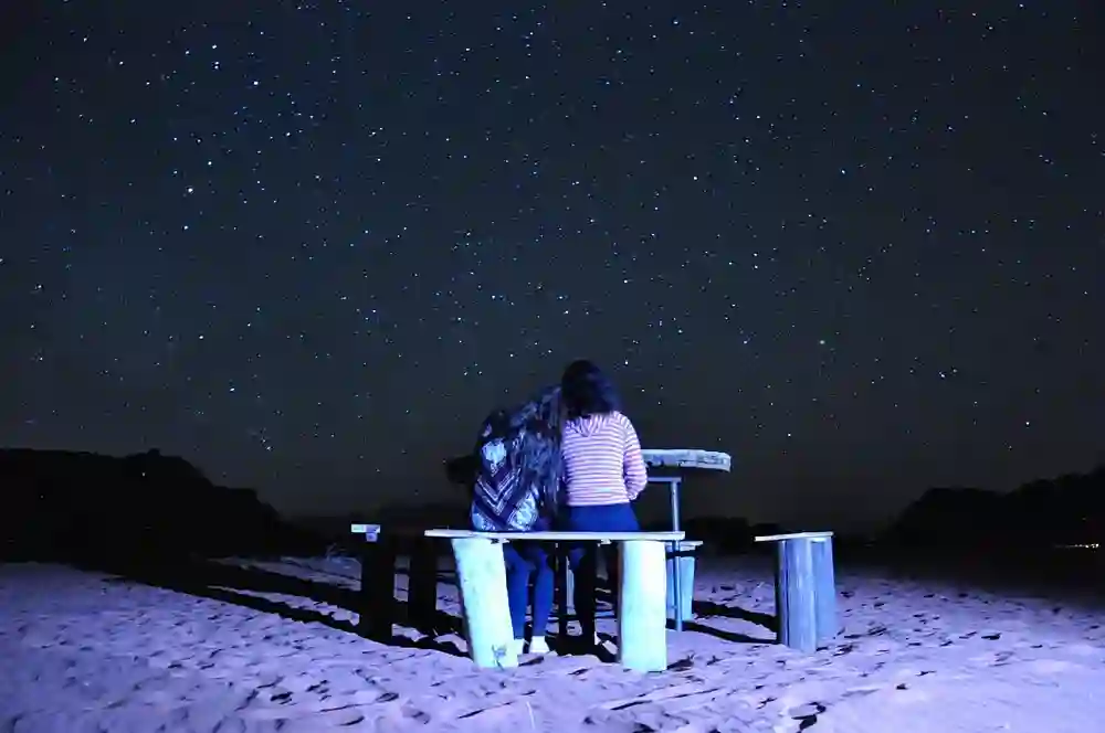 Stargazing in Wadi Rum